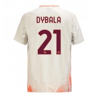 AS Roma Paulo Dybala #21 Bortatröja 2024-25 Korta ärmar